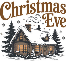 Christmas Eve T-shirt design