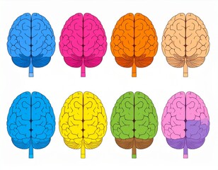 Human Brain Lobes Diagram