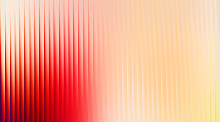 Abstract red and yellow gradient background with vertical lines pattern