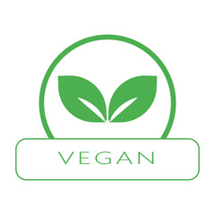 Vegan badge icon
