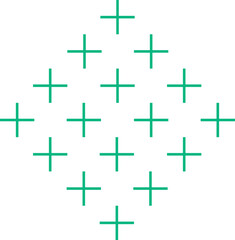 Obraz premium Y2k Geometric Decor