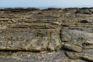 千葉県館山市 沖ノ島の海岸線