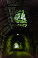 千葉県大多喜町 二階建てトンネル「向山トンネルと共栄トンネル」