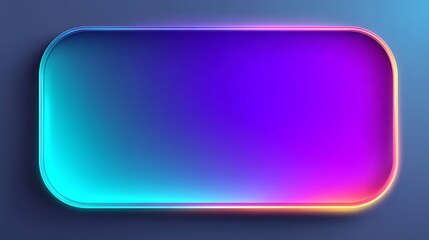 Fototapeta premium Vibrant Gradient Background with Neon Glow for Modern Designs