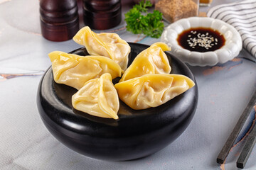 Japanese cuisine stuffed dumplings Gyoza