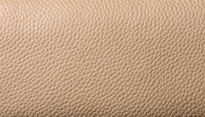 background texture of beige natural leather grain