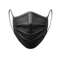black plastic protective mask