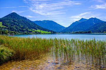 famous lake schliersee - bavaria