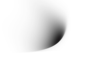 Realistic round shadow vector isolated on white background. Soft blurred black shading for mockups, product display, and graphic design. Minimal overlay illustration for clean effects.