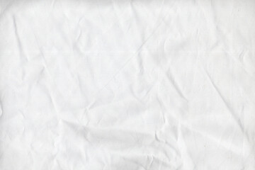 White Wrinkled Cotton Textures