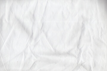 White Wrinkled Cotton Textures