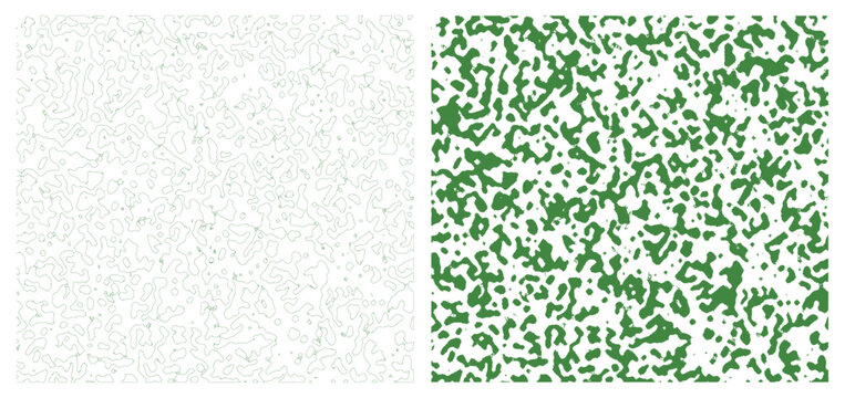 Green leaf nature ornamental shapes texture editable vector