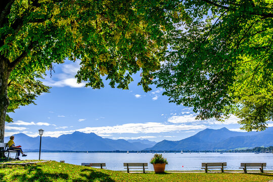 chiemsee lake in bavaria