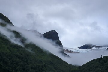  fog in the mountains - Stryn, Norway