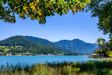 famous tegernsee lake - bad wiessee