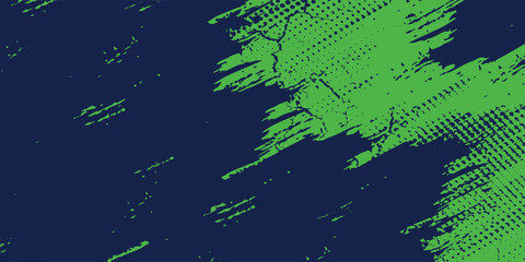 Sports background design with blue green abstract modern template. of sports players in various activities.  vector