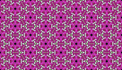 P59 geometrical floral pattern