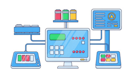 Isolated automation system for manufacturing, process control and industry operations