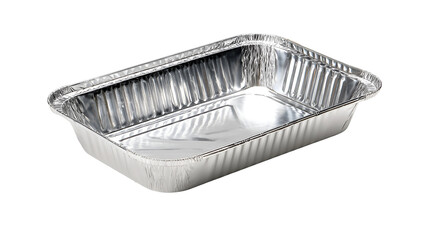 Rectangular Aluminum Baking Tray isolated on transparent background Remove png,
