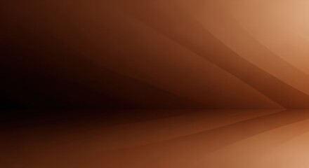 A brown and orange gradient background with a reflective surface.