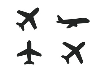 Black heart icon symbol, trendy flat love sign vector illustration for website design, mobile app UI, logo, isolated on white background, modern minimal romantic graphic