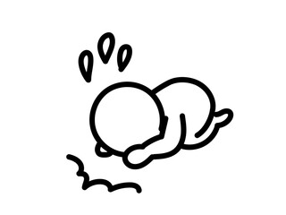 土下座してお願いする人