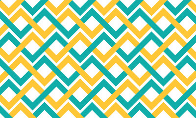 Seamless geometric pattern stripe line zigzag color square diamond background. Vector Illustration.