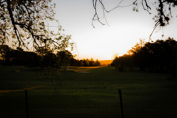 Atardecer en las sierras cordobesas