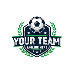 Obraz premium Soccer Team Logo Template