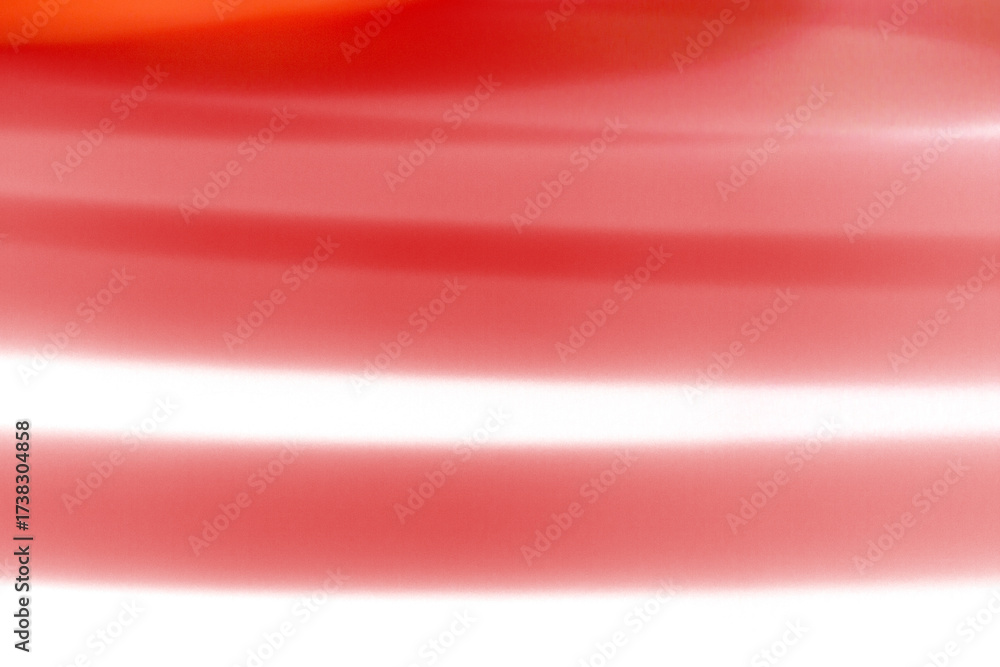Wall mural red glowing blur light leak effect on transparent background. abstract soft gradient with luminous s
