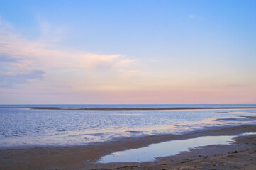 Kyiv sea water reservoir in Ukraine
