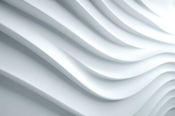Futuristic white background with embossed linear relief, shallow 2.5D effect, glowing overexposed tone in flat view.
