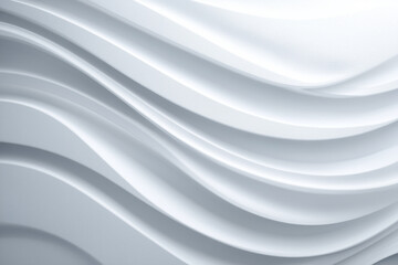 Futuristic white background with embossed linear relief, shallow 2.5D effect, glowing overexposed tone in flat view.
