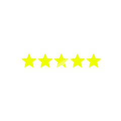 Star Rating Graphic Design