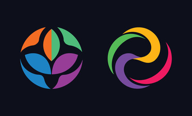 abstract background with colorful butterfly