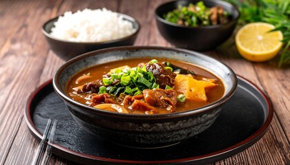 Delicious Beef Stew Recipe with Rice.