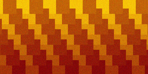 Seamless geometric square pattern with colorful wood texture for tile and wallpaper design backdrop