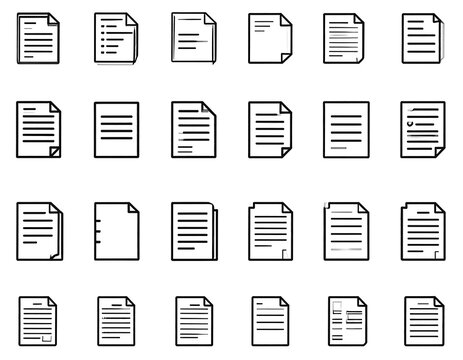 Document Icons Collection.