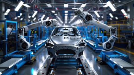 Fototapeta premium Picture of a robot