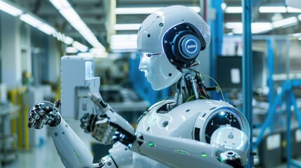 Fototapeta premium Picture of a robot