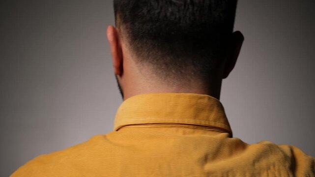 Man Attempting Suicide with a Handgun &mdash; Conceptual Stock Shot