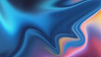 Deep Blue Yellow and Pink Abstract Fluid Swirl Texture Background gradient