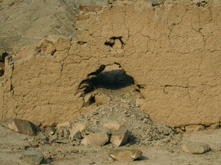 Timeless ruins of ancient Peru captured on vintage photography.