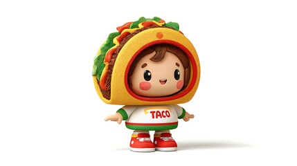 3d cartoon character sandwich costume