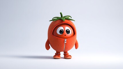 3d cartoon character tomato costume