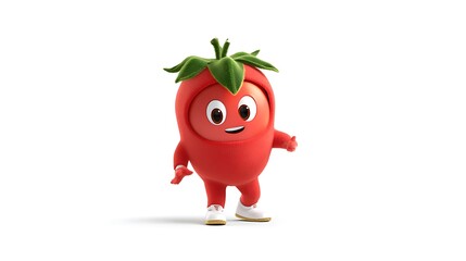 3d cartoon character tomato costume