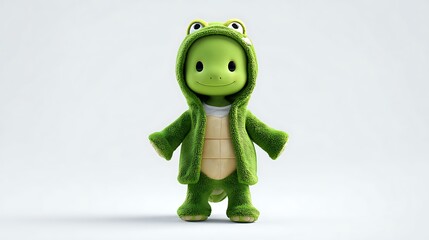 3d cartoon character turtle costume