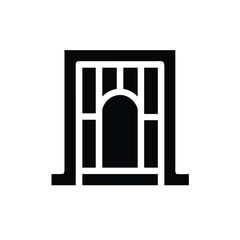 silhouette of a window