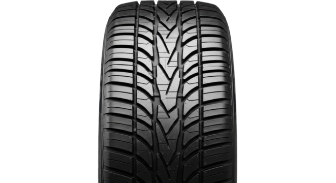Isolated all season performance tire for passenger vehicles offers reliable driving
