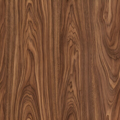Natural Walnut Wood Texture with Rich Grain Pattern